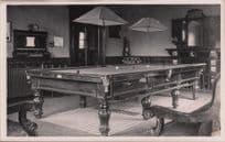 Antique Pub Pool Snooker Table By Graph Wall Chart Old RPC Postcard