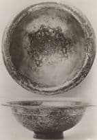 Antique Silver Wine Cup Tang Dynasty Chinese RPC Postcard