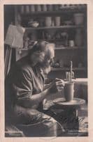 Anton Lang Oberammergau Passion Play Antique Hand Signed Postcard