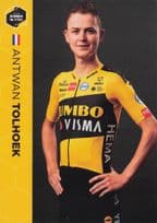Antwan Tokhoek Dutch Holland Cyclist Team Jumbo Visma Postcard