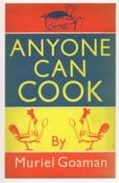 Anyone Can Cook Muriel Goaman 1952 Book Postcard