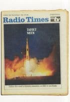 Apollo 11 NASA Television Launch Lift Off BBC Radio Times Postcard