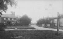 Arborfield Cross Reading Berkshire Village Signpost Old Postcard