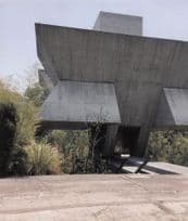 Architect Futuristic 1970s Home House Studio Photo Art Mexico Postcard