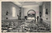 Arendonk De Lusthoven Binnenzicht Kapel Hart Belgium Postcard