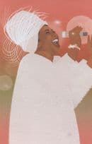 Aretha Franklin Queen Of Soul Pop Music Singer Quotation Postcard