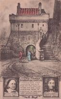 Argyll Tower Edinburgh Castle Archibald Campbell Phillimore Postcard