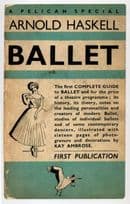 Arnold Haskell First Edition Of Ballet 1945 WW2 Book Postcard