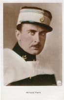 Arnold Kent Film Actor Hand Coloured Tinted Real Photo Postcard