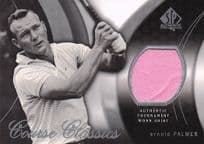Arnold Palmer Course Classics 2004 Authentic Tournament Upper Deck Golf Shirt Card