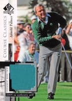 Arnold Palmer Course Classics 2005 Golf SP Upper Deck Worn Shirt Card