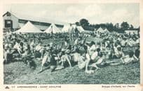Arromanches Camp Adolphe Childrens French Camping Site Old Postcard