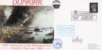Arthur Fryatt Dunkirk 1940 Battle 45 Star WW2 Veteran Hand Signed FDC
