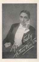 Arthur Hinton Classical Music Composer Printed Signed Postcard
