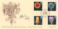 Arthur Hurrell KEB Horticultural Society Royal Gardeners Hand Signed 1987 FDC