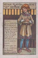 Arthur Planta Genet Duke of Britaine Antique Postcard