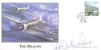 Arthur Rogers 245 & 91 Typhoon Squadron Leader WW2 D-Day Hand Signed FDC