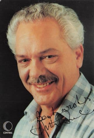 Arthur White as John Latchford Crossroads Printed Signed Photo