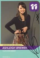 Ashleigh Brewer as Kate Ramsay Neighbours Hand Signed Card Photo