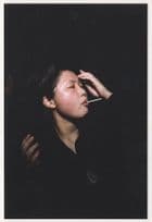 Asian Chinese Lady Dancing With Lollipop In Mouth Postcard