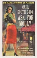 Ask Phone For Molly A Prostitute Bizarre Prostitution Book Postcard