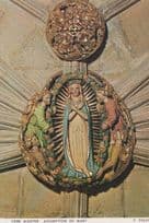 Assumption Of Mary Sculpture Interior York Minster Yorkshire Mint Photo Postcard