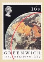 Astronomy The World From Space Greenwich Meridian Ltd Edn Postcard