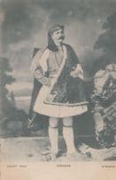 Athens Mens Medieval Fashion Traditional Greek Costume Antique Postcard