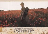 Atonement Film James McAvoy Joe Wright Movie Advertising Postcard