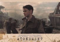 Atonement Film James McAvoy Keira Knightley Advertising Postcard