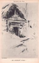 Au Courant D'Air G Guetant Souvenirs D'un Poilu Painting Postcard