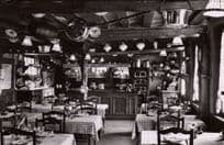 Auberge Du Clos Normand Martin Eglise Restaurant Real Photo Postcard