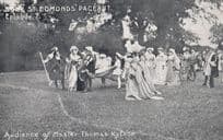 Audience Of Master Thomas Kytson Bury St Edmunds Pageant Suffolk Old Postcard