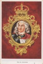 Augustus The Strong Elector Of Saxony Old Germany Cigarette Card