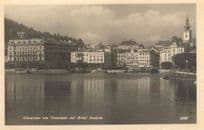 Austria Traunkirchen Hotel am Stein am Traunsee Postcard