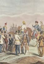 Austrian Army 1859 Italian War Of Independence Military Postcard