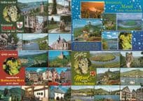 Austrian Grapes at Mosel 4x Postcard s