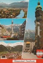 Austrian Winter Olympics Olympic Games Multi View Postcard