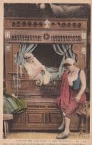 Autour De Lits Clos Ame Sensible Amaury Closed Bed Folklore French Postcard