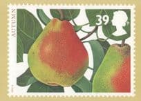 Autumn Pear Charlotte Knox Royal Mail Stamp RMPQ Postcard