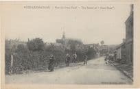 Auxi Le Chateau Rue De Pont Neuf Old French Postcard