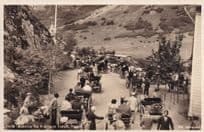 Avreise Fra Fretheim Hotel Norway Flaam Procession Real Photo Old Postcard