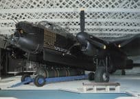 Avro Lancaster R5868 83 Squadron Military Plane Photo Postcard