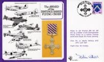 Award of the Distinguished Flying Cross Pilot Martin Withers Leeming Hand Signed FDC