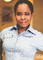 Azuka Oforka as Louise in BBC Casualty RARE Hand Signed Cast Card Photo