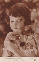 Baby Peggy French Universal Movies Child Star Rare Postcard