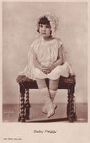 Baby Peggy Rare Ivans Studio Child Film Star German Postcard