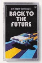 Back To The Future Film Movie As Rare Old Book Cover Postcard