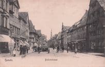 Backerstrasse Hameln Rare Old Shops & Transport German Postcard