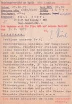 Bad Koenig German Amateur Radio to BBC London QSL Card Postcard